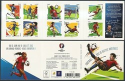 2016 France carnet adhésif " Les dix gestes du foot"