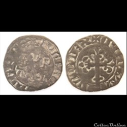 B1 Philippe VI de Valois Double Tournois 1er type 1337