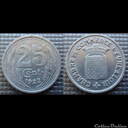 p- MN Eure & Loir 25 C. 1922 Al Elie:10.3