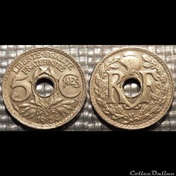 Cc 5 centimes EM Lindauer 1924 17mm 2g