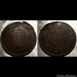 Canada 1 Cent 1859