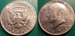 1/2 Dollar 1973