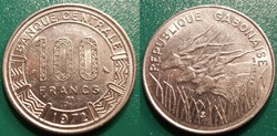 100 Francs 1972