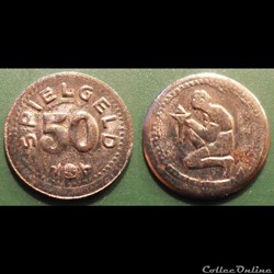 e- J etr Allemagne Spielgeld 50
