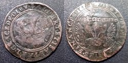 m- Jeton Roy - Pays Bas Espagnols - Comté de Flandre - Albert et Isabelle 1601