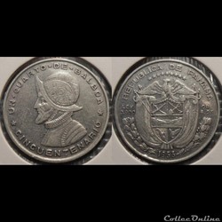 Panama 1/4 Balboa 1953