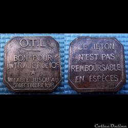 n- jeton Transport Lyon OTL