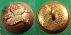 Bouton Bombé Heaume et Canons croisés Petit modèle