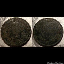 Canada 1 Cent 1859