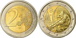 2 Euros JO 2006 Jeux d'hiver de Turin