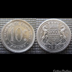 p- MN Amiens 10 C. 1920 Al Elie:10.1