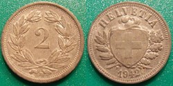 2 Centimes 1942