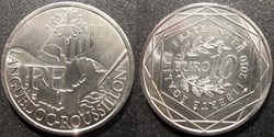 10 Euros des Régions 2010 1er type LANGUEDOC-ROUSSILLON