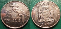 25 Ngwee 1992