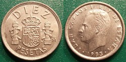 10 Pesetas 1983