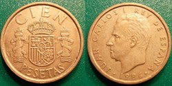 100 Pesetas 1988 Modèle CIEN