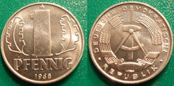 1 Pfennig 1968