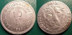 10 Francs 1965