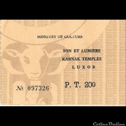 Egypte Karnak et Luxor
