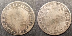H1 Louis XIV - XXX Deniers aux 2 L couronnés 1711 D Lyon