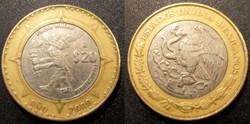 20 Pesos 2000