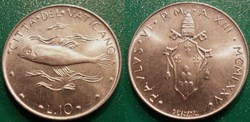 10 Lires 1975 Paul VI