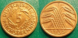 5 Reichspfennig 1935