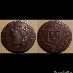 J0 Louis XVI Liard 1789 N