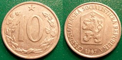 10 Haléru 1967