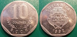 10 Colones 1992