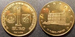 d- Jeton - Le Plessis-Trevise- Caisse d'Epargne - 1 Euro 1998