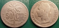 50 Centimes 1926 (Belgisch Congo)