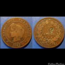 J-Troisième République 5 Centimes Céres 1897 A