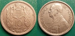 10 Francs 1946 Louis II