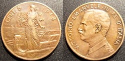 Italie 5 Centésimi 1918 R