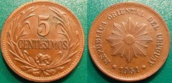 5 Centesimos 1951