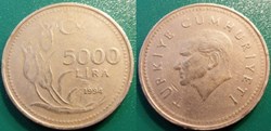 5000 Lira 1994