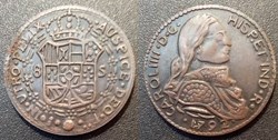 e- J etr Espagne 8 Escudos - Charles IV Réplique