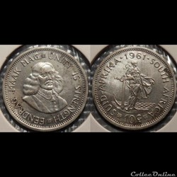 South Africa 10 Cents 1961