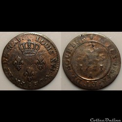 Isles de France et Bourbon 3 sous 1781 A