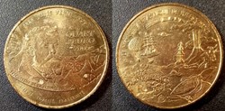 d- Jeton - Jules Verne 1828-1905 - Quart d'Euro 2005