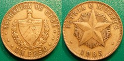 1 Peso 1985