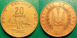 20 Francs 1982