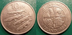 10 Kronur 1984
