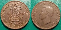 1 Shilling 1948 Cimier de l'Angleterre