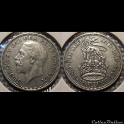 Grande Bretagne 1 Shilling 1934