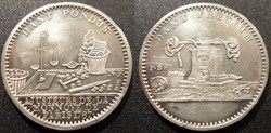 b- Jeton de la Monnaie de Paris - Refrappe de 1767 en étain