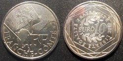 10 Euros des Régions 2010 1er type FRANCHE-COMTE