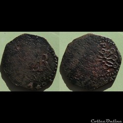 Espagne Ceca de Pamplona 4 Cornados (1716-1788)
