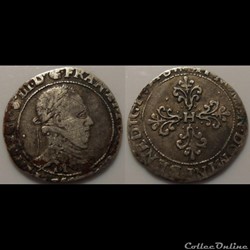 E6 Henri III 1/2 franc au col plat Toulouse